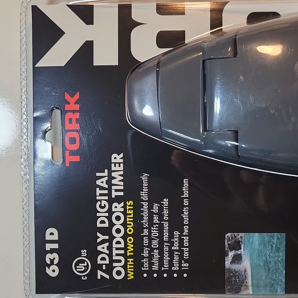 NWOT Tork 7-Day Digital Outdoor Timer - Picture 2 of 6